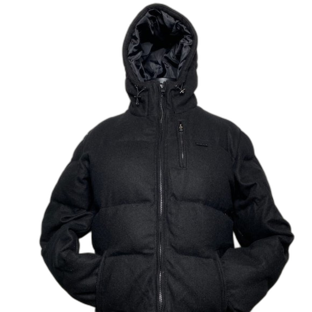 SEAN JOHN G3 Wool Puffy Jacket Sz M EUC!